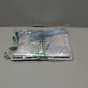 All-Purpose Stainless Steel Shower Squeegee for Shower Glass Door with 2 Adhesive Hooks, Bathroom Cleaner Tool Household Window Mirror Squeegee , Cleaning Tile Wall, Car, 10 Inch Silver