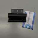 Home Security Door Lock Reinforcement - Child Proof High Security Door Locks with 3" Stop Withstand 800 lbs for Inward Swinging Front Door, Night Kids Safety Metal Flip Deadbolt Latch Defend Home (Black)