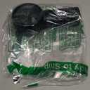 JISULIFE Portable Handheld Turbo Fan [18H Max Cooling Time], 6000mAh USB Rechargeable Personal Battery Operated Lash Small Pocket Fan with 5 Speeds for Travel/Outdoor/Vacation/Concerts- Black