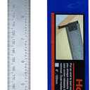 TOFL 12 Inch Hooked Ruler Double Sided Standard and Metric Measurements