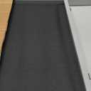 RANTILA 4 Panel Indoor Foldable Dog Fence Freestanding Dog Gate for Stairs, Hallways, or Doorways for Small Dogs- 68 X 24 Inch, Black, Need Assembly