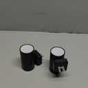 L LOHAS LED Night Light Plug in, Modern Night Lights Plug into Wall, Dusk to Dawn Sensor, Soft White 3000K, 0-100LM Adjustable Brightness, Dimmable Night Lights for Hallway Bedroom Stairway, 2 Pack