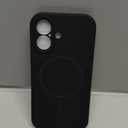 Miracase Magnetic for iPhone 17 Case, Compatible with MagSafe, Integrated Silicone Camera Control Cover, 3.0mm Thicken Shockproof Drop Protection Phone Case for 17,Black