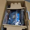 Portable Radio CD Player Boombox with Bluetooth,FM Radio,USB MP3 Playback,AUX-in,Headphone Jack,MP3 CDs Compatible,Kids CD Players for Home or Outdoor (Blue)