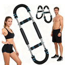 Twister Arm Trainer - Adjustable 60-100lbs Resistance Arm & Chest Workout Equipment for Home Gym Fitness , Arm Strengthener for Men, Power Twister Bar for Biceps, Forearm & Shoulder Training