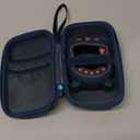 JCHPINE Hard Case and Silicone Cover for JBL Clip 5 Ultra Portable Bluetooth Speaker Accessories, Soft Silicone Case for JBL Clip 5 Speaker Stand Up Holder (Blue)