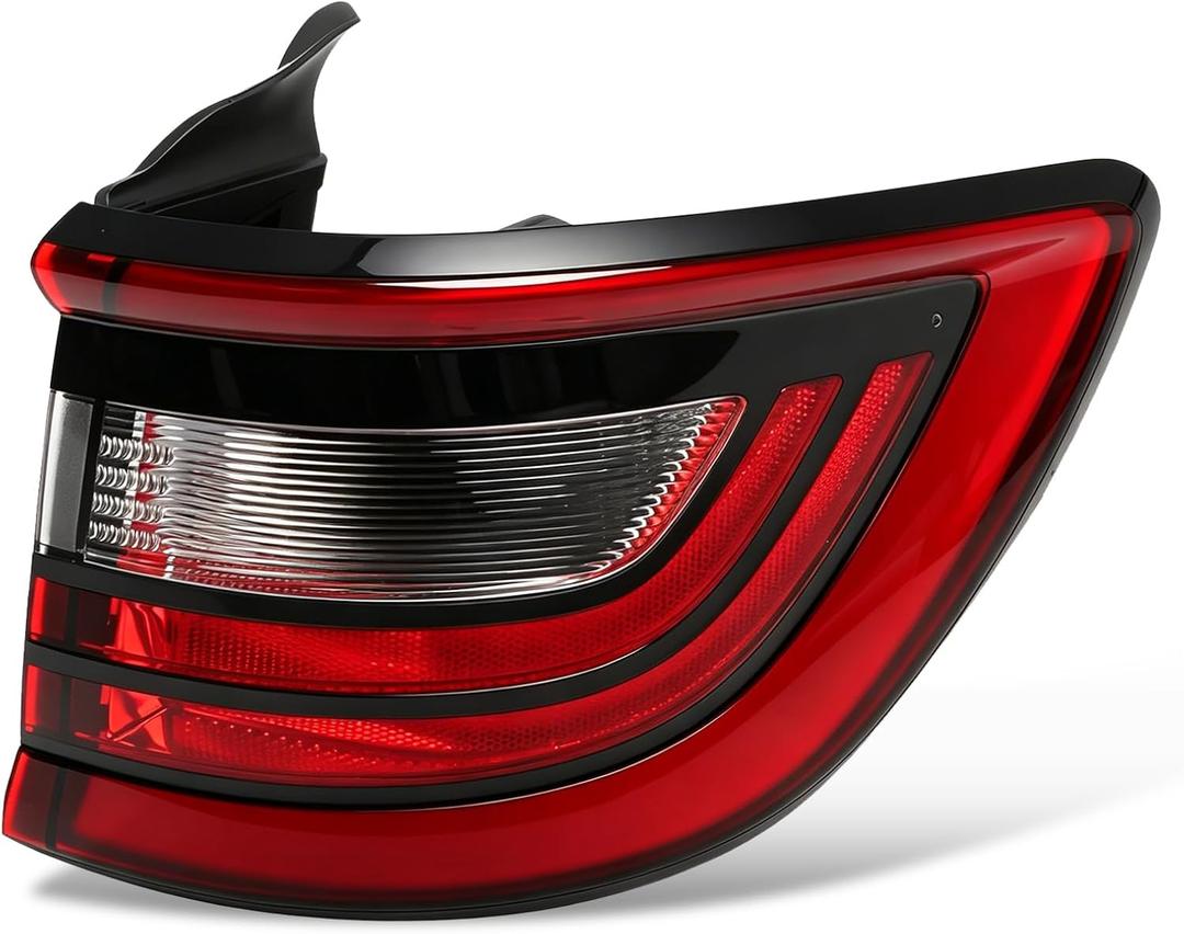 Passenger Side Outer Tail Light Assembly Compatible with 2014-2025 Durango Rear Brake Lamp Taillight 68272126AB CH2801206