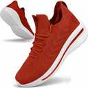 Pujcs Womens Sneakers Non Slip Walking Shoes Lightweight Tennis Shoes Breathable Running Shoes Gym Workout Mesh Sneakers, Size 41