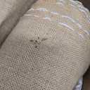 Preboun 3ft x 50 ft Wedding Aisle Runner Outdoor Natural Burlap Aisle Runner for Wedding Ceremony Wide Rustic Jute Carpet Rug with Lace Outdoor Beach Ceremony Decorations for Garden Lawn Church