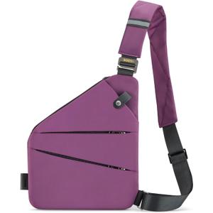 WANDER PLUS Anti Theft Crossbody Bag, Shoulder Bag Anti-theft Design for Travel, Sport, Work