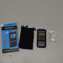 MR997 Portable Alcohol Tester High Precision Portable Alcohol Detector Compact Breath Tester High Sensitivity Electronic Breathalyzer LCD Display with Three Light Indicators