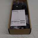 YOMT Mobile TV Cart Rolling TV Stand for 13-50 inch Screens, Tilting and Rotating Mount, Portrait to Landscape, Height Adjustable Portable TV Stand with Wheels Holds up to 44lbs Max VESA 200 x 200mm