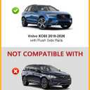 Tuyoung 300lbs Roof Rack Cross Bars Compatible with Volvo XC60 XC-60 2018-2026, Lockable Heavy Duty Anti-Theft Aluminum Roof Rails Crossbars Rooftop Accessories Luggage Racks Carrier Black