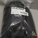 CUCRAF Black Blackout Curtains 72 Inches Long, Thermal Insulated Noise Reducing Grommet Window Drapes for Bedroom & Living Room(52x72 Inch, 2 Panels)