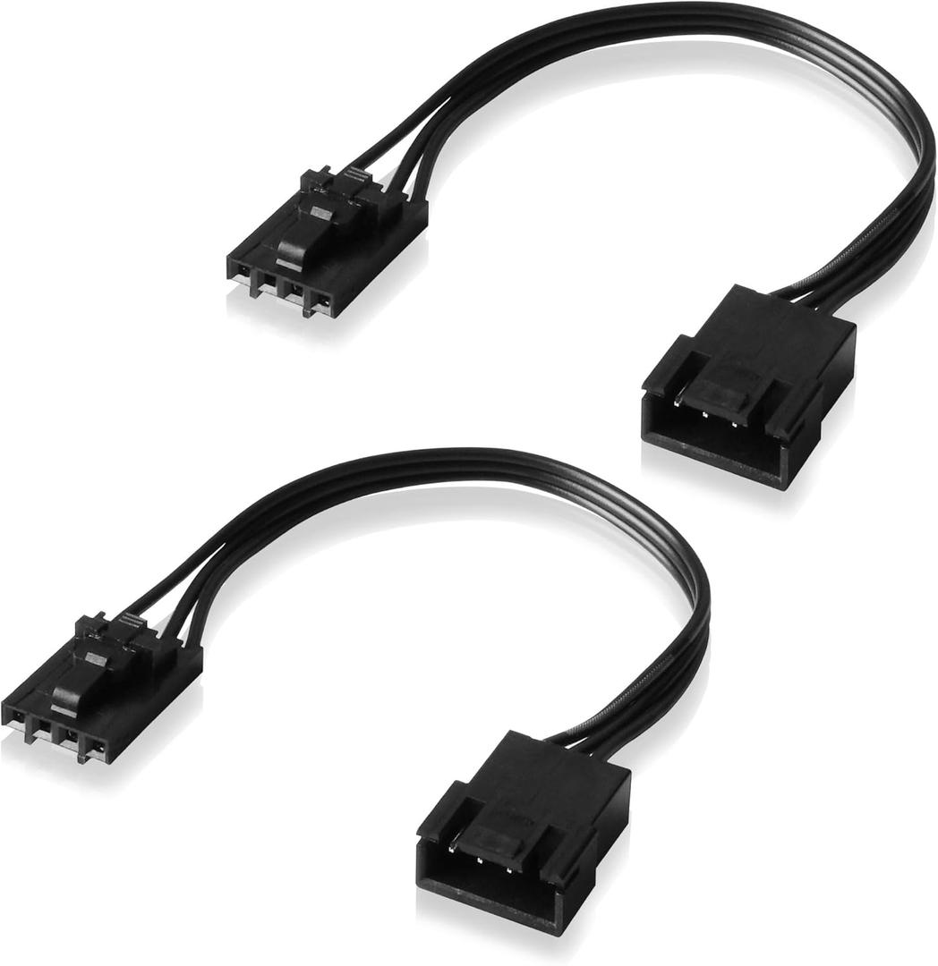EZDIY-FAB Adapter Cable Compatible with Corsair RGB HUB, Lighting Node CORE, Commander CORE and iCUE Commander CORE XT, Smart RGB Lighting, Compatible with NZXT ARGB AER2 F-Series Fan (2 x 10cm) EZDIY-FAB Adapter Cable Compatible with Corsair RGB HUB, Lighting Node CORE, Commander CORE and iCUE Commander CORE XT, Smart RGB Lighting, Compatible with NZXT ARGB AER2 F-Series Fan (2 x 10cm)