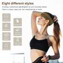Ztomine Headbands for Women, 8pcs Stretchy Non Slip Soft Cotton Cloth Hair Bands for Sports, Workout, Yoga and Running