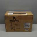 Collapsible Wagon Cart with Wheels Foldable - Folding Utility Heavy Duty Wagons Carts for Grocery Sports Garden Shopping Camping Wheelbarrows (Black, 120L)