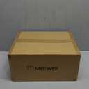 Bathroom Light Fixtures, Brushed Gold Vanity Lights with Flared White Fabric Shade, 3 Light Wall Sconce, Modern Sconces Wall Lighting for Hallway Bedroom, VL837-BG-3