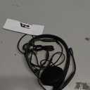 Cyber Acoustics Mono Headset, headphone with microphone, great for K12 School Classroom and Education (AC-104),Gray