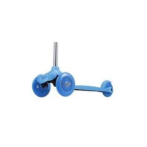 Voyager 3-Wheel Tilt and Turn Kids Scooter, Lean-to-Steer Design, Light-Up Wheels, Blue, Ages 3+