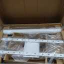 Height Adjustable Rolling TV Stand for 37-86 Inch TV up to 110 Pounds, Portrait to Landscape, Heavy Duty Mobile TV Cart with Shelf Max VESA 600x400mm (White)