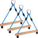 Ninja Monkey Bars, Monkey Bars for Kids, Monkey Bars, Swing Accessory Sets, Obstacle Course Trapeze Bars for Outside Training Equipment (3pcs)
