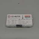 Rivet Nut Installation Tool Set Flat Head Rivnut Threaded Insert Nut Kit SAE & Metric for Metal Heavy Duty Zinc Plated Nutsert (3/8-16(Rivet Nut Tool-15pcs))