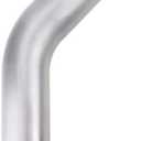 A-KARCK Exhaust 45 Degree Tube 2.5" OD, Mild Steel Exhaust Pipe Mandrel Bend, Custom Your Own Exhaust System Pack Of 2
