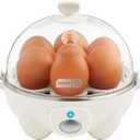 Dash Rapid Egg Cooker - Boiler, Poacher & Steamer - Includes Measuring & Recipe Guide - Dishwasher Safe - Holds 7 Eggs, Cream