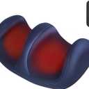 Foot and Calf Massager with Heat, Shiatsu Kneading Foot Massager for Pain Relief, Deep Tissue Massager Machine with Massage Roller, Wired Remote, Gifts for Mom Dad (Blue)