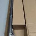 Nickel Curtain Rods 18 to 45 Inches, 1 Inch Modern Drapery Rods, Adjustable Heavy Duty Curtain Rod, with Twisted Cage Finial for Home & Office (18"-45"Antique Nickel)