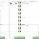 2026 Planner, Weekly and Monthly Calendar Planner Agenda, Jan 2026 - Dec 2026, Planning Academic Book, Office Desk Accessories and School Supplies - A5 (6.3'' x 8.5'') (Leaf)