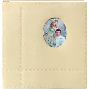 Photo Album Can Hold 3X5 4X6 5X7 6X8 8X10 Photos, Self Adhesive Magnetic DIY Scrapbook Albums (Beige, Large)