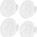 in Wall Cable Management Kit, White Wire Hider to Hide Cords Wall Mounted TV, 3inch Easy Install Cord Covers Kit, Cord Hiding for Wall - 4Pack Suitable for HDMI, TVs, Desks, Audio