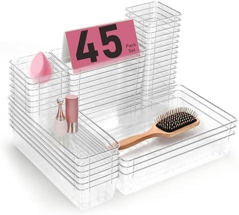 VEXTHYX 45P Clear drawer organizers
