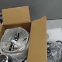 GANIZA Food Processors, Electric Food Chopper with Meat Grinder & Vegetable Chopper - 2 Bowls (8 Cup+8 Cup) with Powerful 450W Copper Motor - Includes 2 Sets of Bi-Level Blades for Fruits/Meat/Nuts (Black)