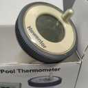 Pool Thermometer Floating Easy Read,Pool Temperature Thermometer Floating, Large Screen Digital Wireless Pool Thermometer Waterproof, Floating Pools Thermometers for Swimming Pools/Fish Tank/Hot Tubs