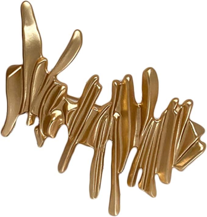 Irregular Metal Brooch Pins Retro Brooches Men Women Clothing Jewelry Accessories Alloy for Cloth Decorations