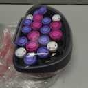 Remington Ionic Conditioning Hair Setter, 20 Velvet Hair Rollers, 6 Large (1), 10 Medium (1"), 4 Small (), Blowout Style Hair Curlers
