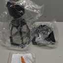 Outdoor Post Light, Exterior Lamp Post Lights with Pier Mount Base, Hard-Wired, Aluminum Outdoor Waterproof Post Lantern for Garden Patio Pole Pillar, 1 Pack