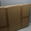 4-Tier Stereo Stand, AV Media Stand Cabinet Console Shelf with Power Strips and 2 Hooks, Audio-Video Rack Game Console Stand Media Organizer (Maple)