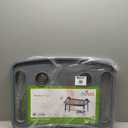 NOVA Walker Tray, Food Tray with 2 Cup Holders for Folding Walker, Fits on Most Folding Walkers, 1 Count (Pack of 1)