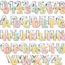 FillTouch 35 Pcs 3 Inch Large Alphabet & Number Letter Cookie Cutters Stainless Steel Cookie Fondant Cutter Set Metal Biscuit Dough Mold Baking Tool for Cake Holiday Birthday Home Party Supplies