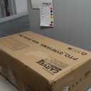 Garvee Kids Vanity with Lighted Mirror, Little Girls Vanity Table & Stool, Kids Makeup with Tri-Fold Mirror, Drawer & Storage Grid for 3-9 Yrs Girls, Pink