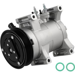 AC Compressor Fit for 2011-2013 Chrysler 300 3.6L, 2011-2014 Dodge Challenger 3.6L, 2011-2013 Dodge Charger 3.6, 2011-2015 Durango 3.6, 2011-2015 Jeep Grand Cherokee 3.6, CO 20766C