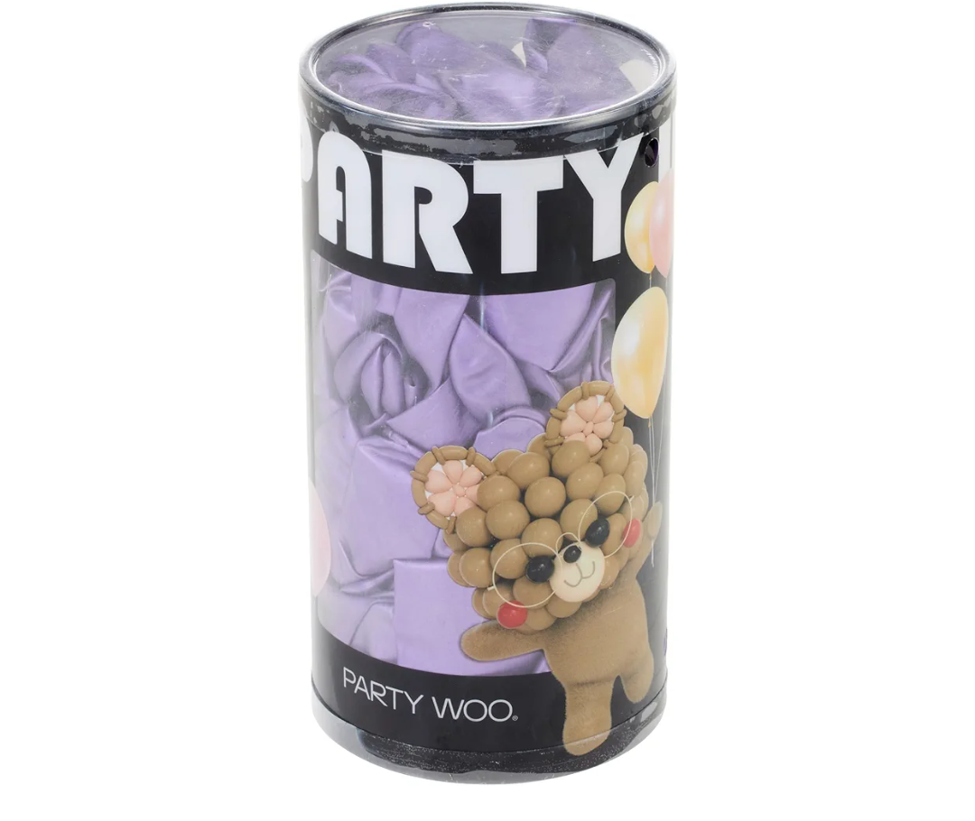 PartyWoo Metallic Purple Balloons, 100 pcs Purple Metallic Balloons Different Sizes Pack of 36 Inch 18 Inch 12 Inch 10 Inch 5 Inch Chrome Purple Balloons for Birthday Party Decorations, Purple-G105