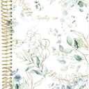 bloom daily planners 2026 Pocket Planner - 4 x 6 - (January 2026 - December 2026) - MINI Weekly/Monthly Agenda Organizer & Calendar Book - Eucalyptus, White