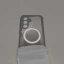 Hekodonk for Samsung Galaxy S25 Case Glitter,Compatible with MagSafe[Built-in Tempered Glass Screen Protector & Camera Lens Protection] Full Body Shockproof Protective Bling Phone Case,Gray