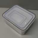 5 PCS Large Fruit Containers for Fridge - Leakproof Food Storage Containers with Removable Colander - Dishwasher & microwave safe Produce Containers Keep Fruits, Vegetables, Berry, Meat Fresh longer