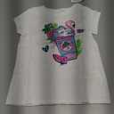 The Children's Place Girls' Short Sleeve Graphic T-shirts (5-Pack), S